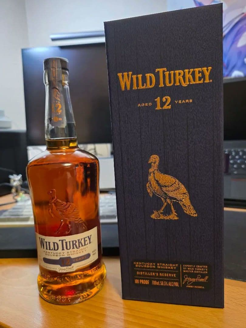 ワイルド ターキー 12年 Wild Turkey 12YO 箱付き 終売品