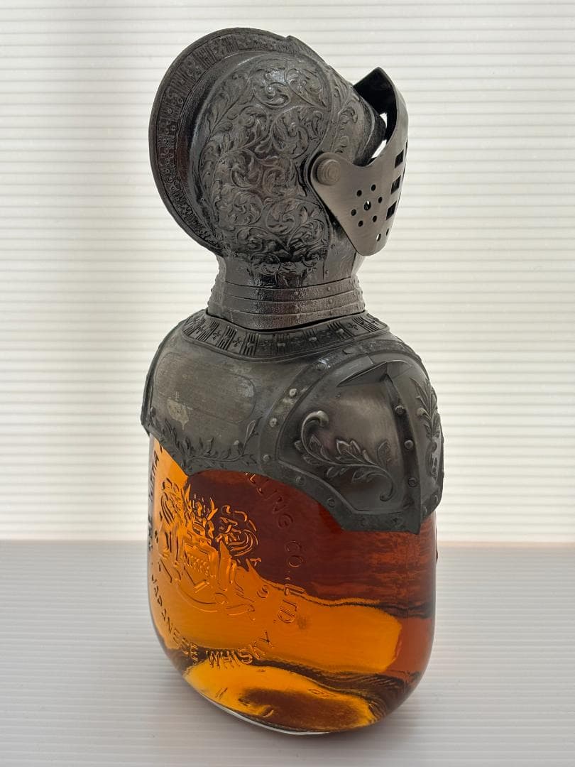 未開封　NIKKA　G&G　WHISKY　仙台工場　騎士　鎧　西洋　ボトル