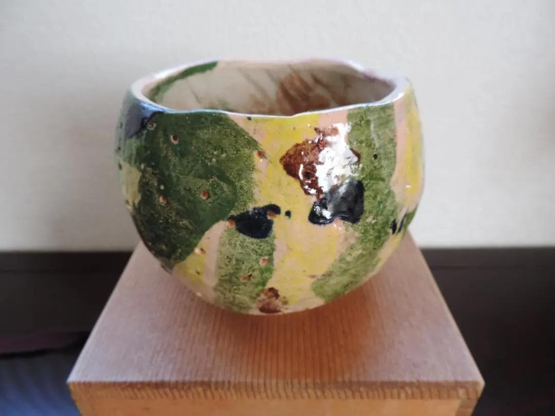 楽茶碗　『王仁』 銘　美品