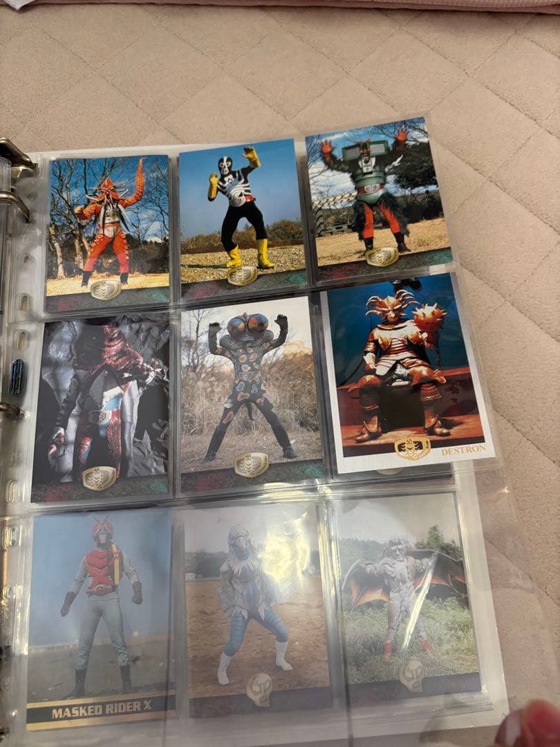 【トレカ】アマダ「仮面ライダー」特製バインダー+特製カード