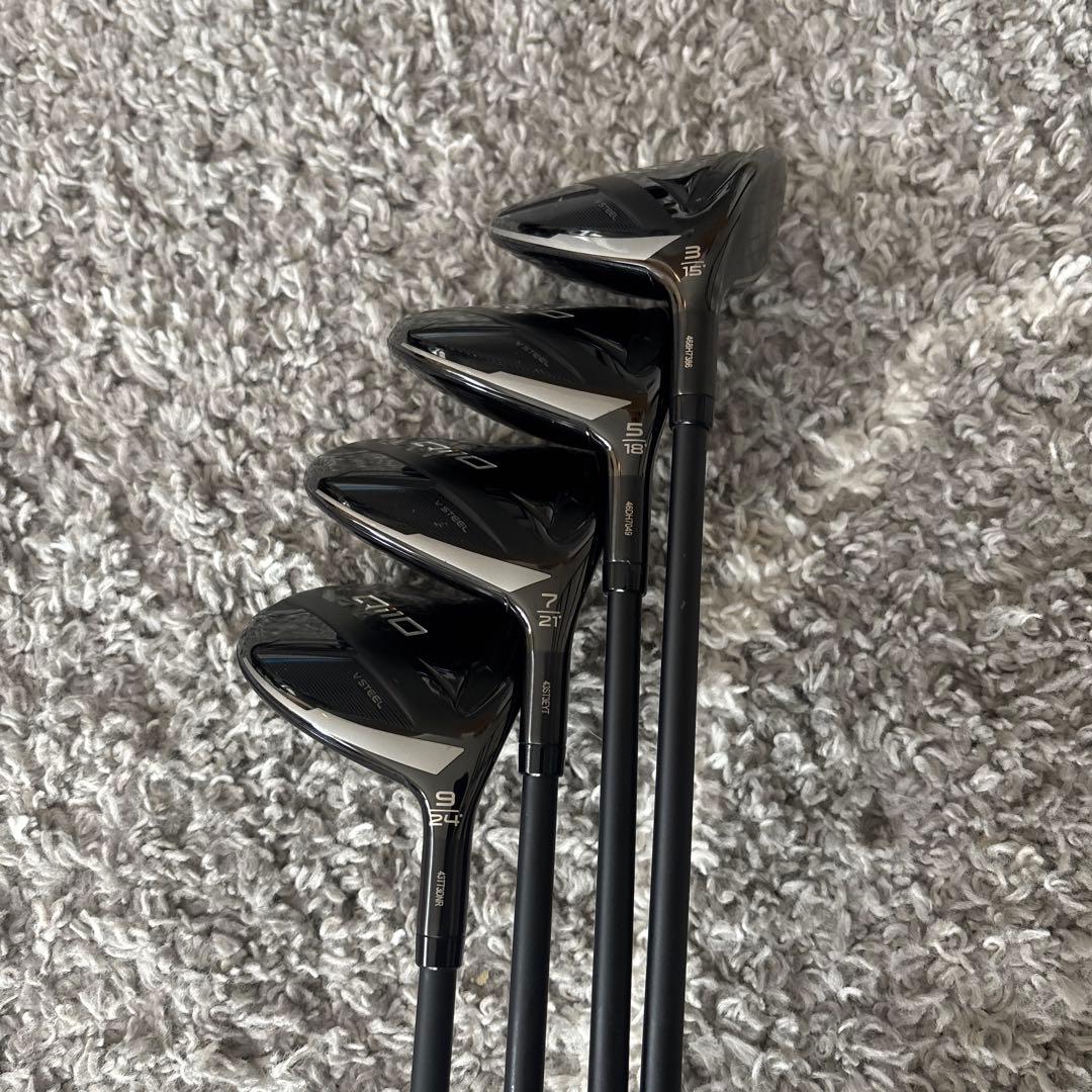 TaylorMade Qi10 3W・5W・7W・9W 4本セット販売