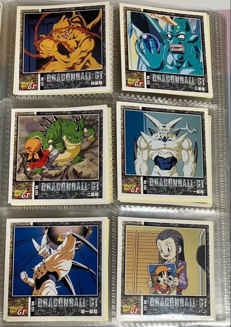 ドラゴンボールGT シール烈伝2 コンプセット＋収納ファイル
