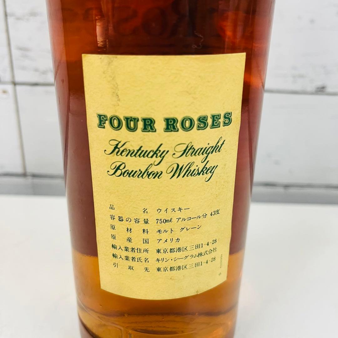 K1843 フォアローゼズFour Roses AGED6YEARS 750