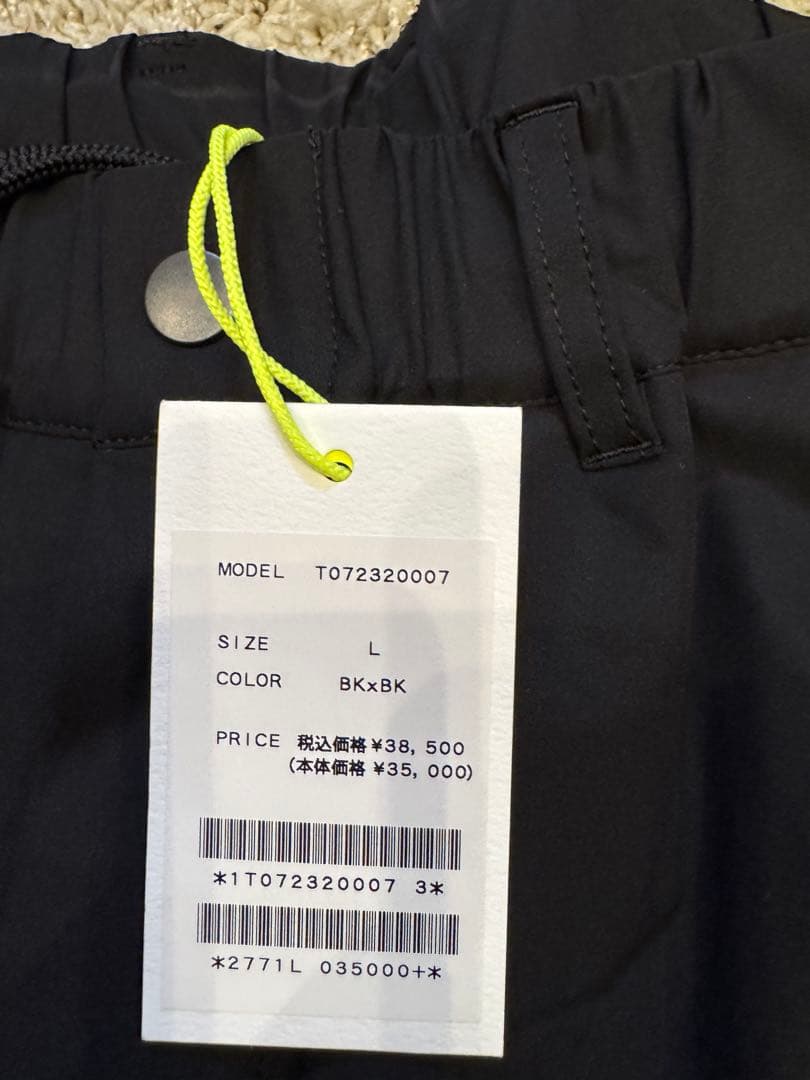 な*屋様 新品・未使用TFW49 ベリーウォーム　セットアップ　黒Lサイズ