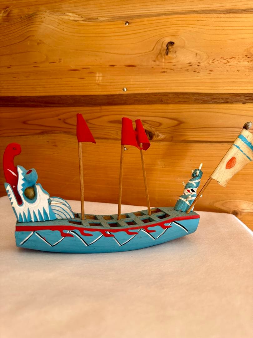 琉球郷土玩具 『ハーリー・青』 古倉保文さん 郷土玩具 民藝 伝統文化 芸術