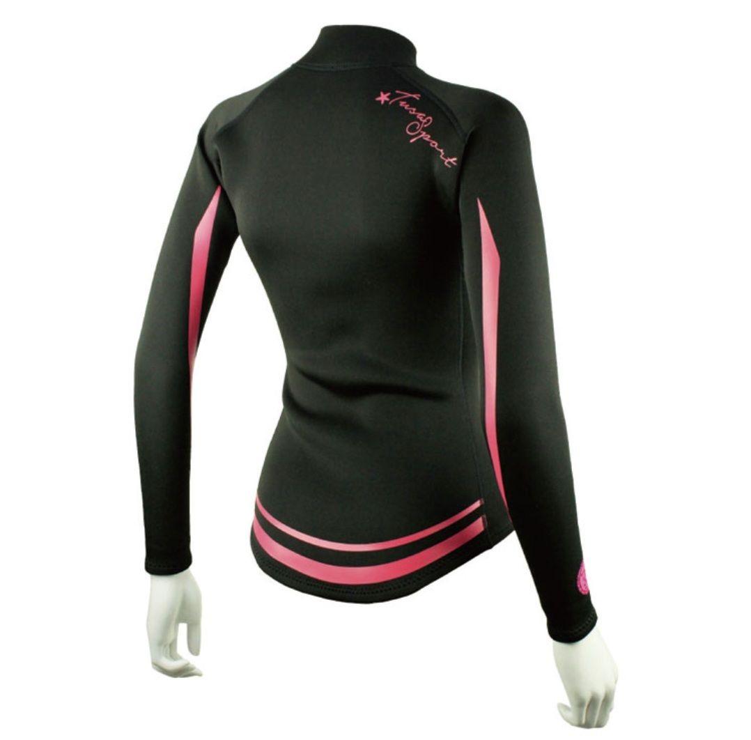 【新品未使用】ウェットスーツ メンズM、レディースSセット 黒/黄色・黒/ピンク