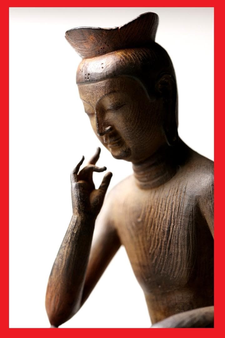 ★新品同様★イスム TanaCOCORO 掌 仏像 弥勒菩薩 真鍮★7