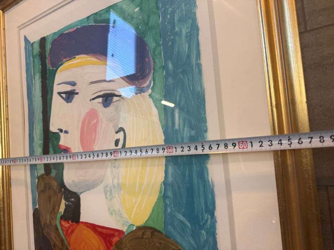 ピカソ 絵画 女性の顔 女の顔 特別限定 認定書付き