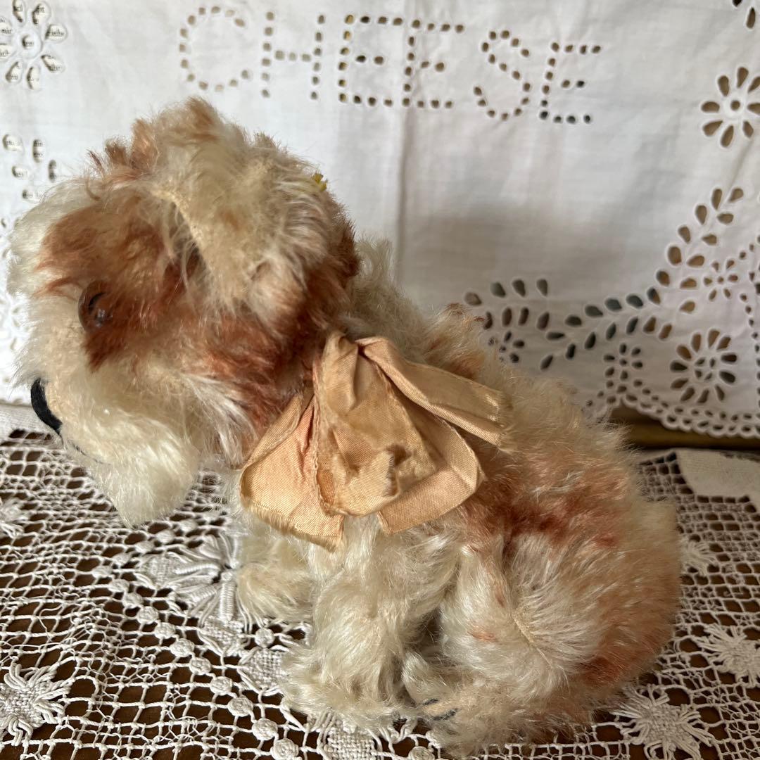 シュタイフ　犬のぬいぐるみ　Molly Puppy Steiff タグボタン有