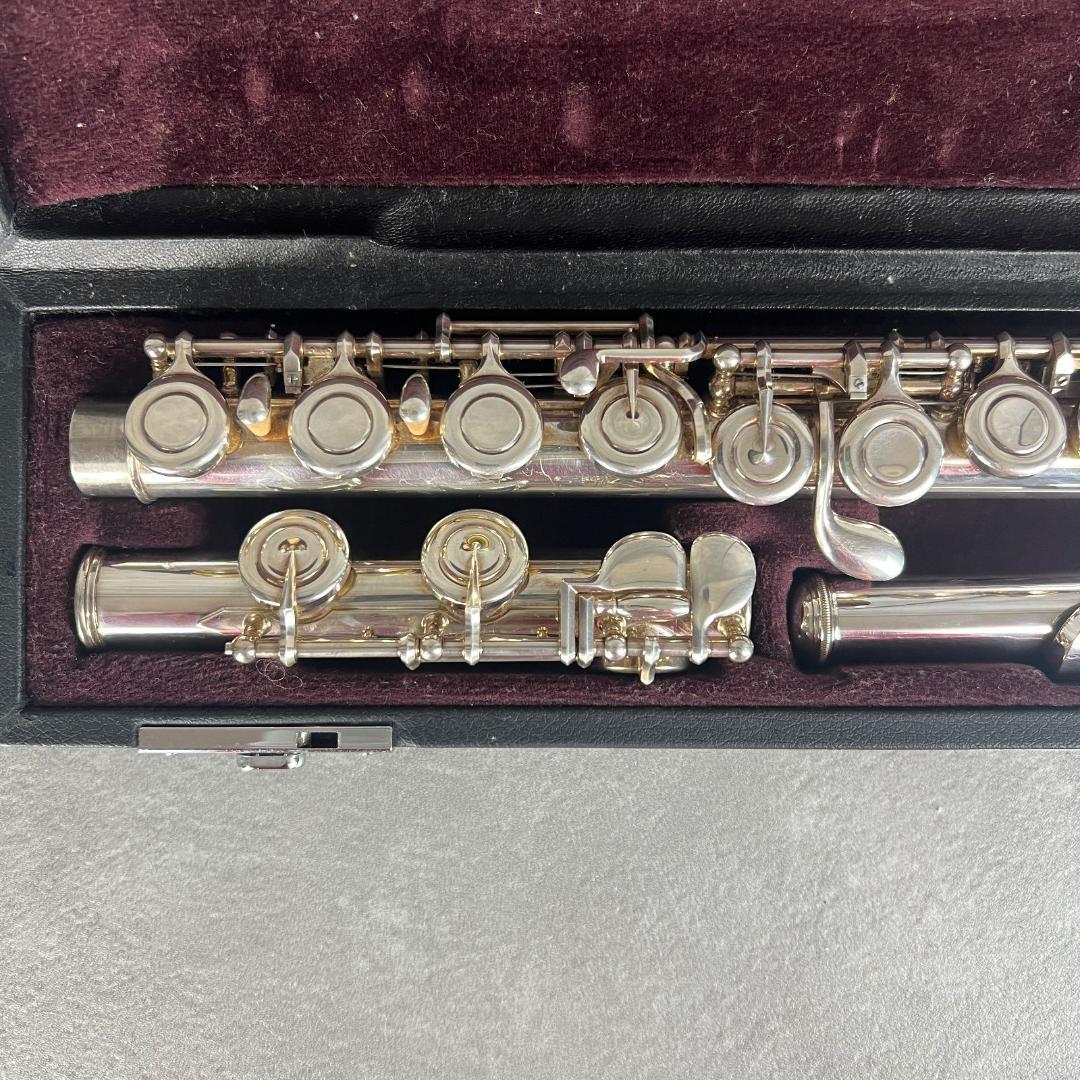 比較的美品　YAMAHA　ヤマハ　YFL-312　頭部管銀　SILVER　Eメカ