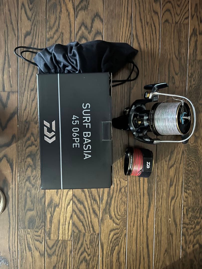 ダイワ21サーフベーシア45 06PE予備スプール各スプールPE0.6 250m