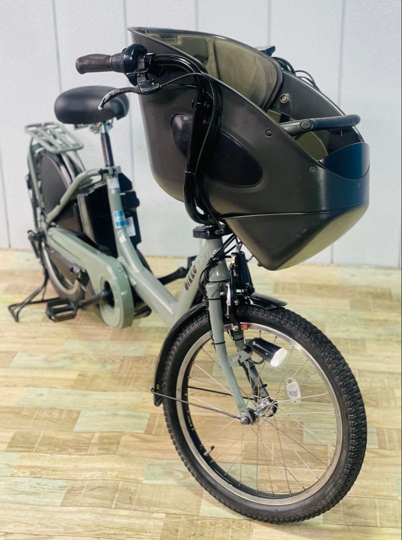 3105ブリヂストン12.8アンペア3人乗り対応子供乗せ　電動アシスト自転車