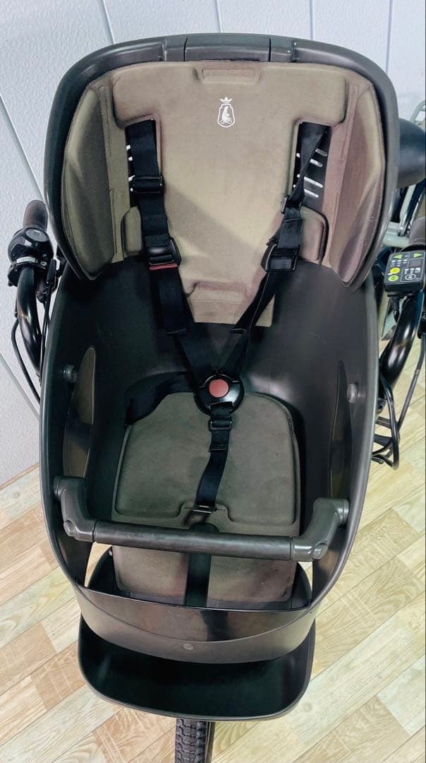 3105ブリヂストン12.8アンペア3人乗り対応子供乗せ　電動アシスト自転車