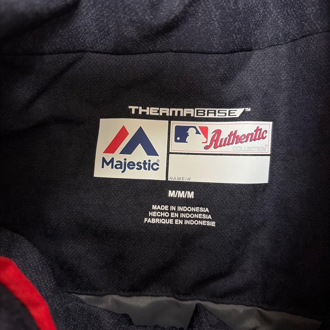 MLB アトランタ ブレーブスraves Majestic ジャケット