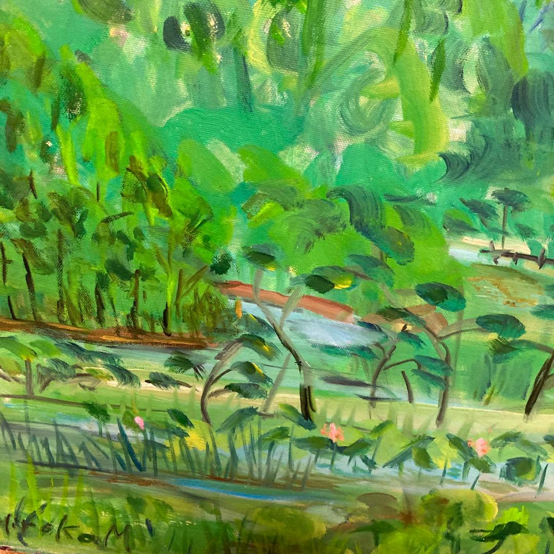 風景画 油彩 約53×45cm