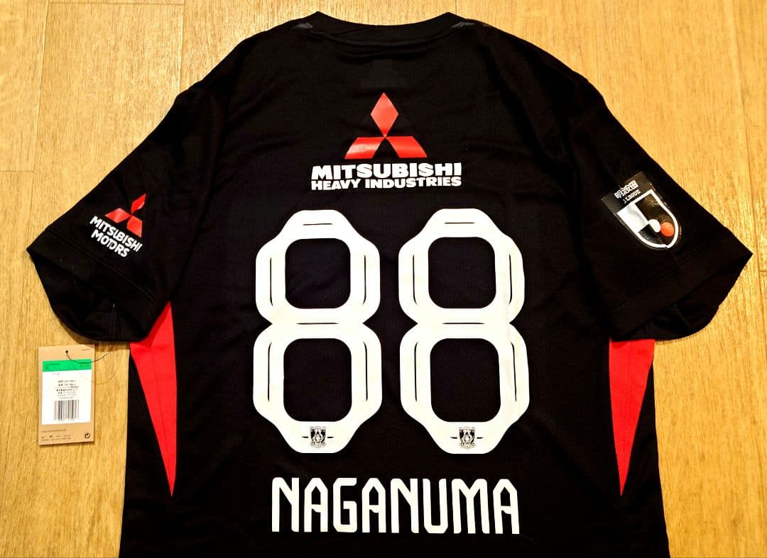 浦和レッズ　 2025 　レプリカユニフォーム　サード　長沼洋一選手　XLサイズ