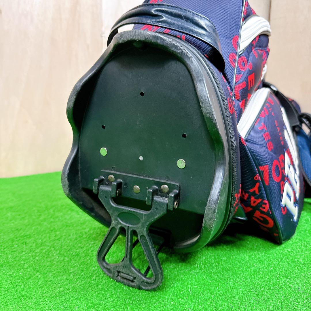 PEARLYGATES キャディバッグ スタンド式 ヘッドカバー付き 6分割