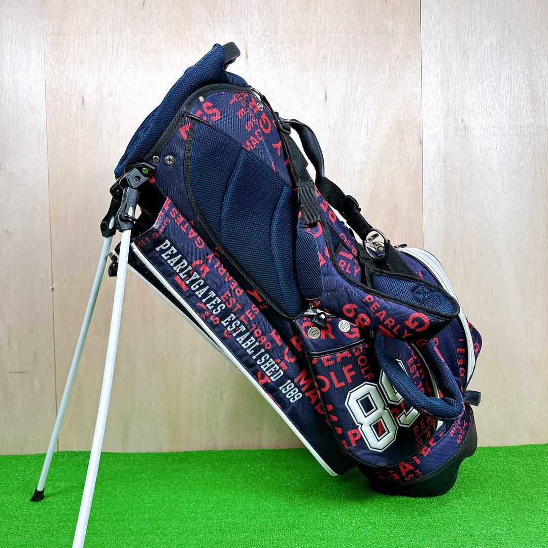 PEARLYGATES キャディバッグ スタンド式 ヘッドカバー付き 6分割