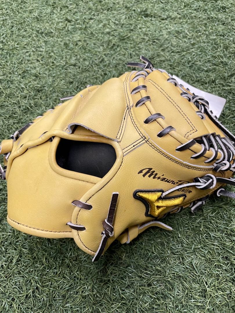 ミズノプロ 硬式オーダーミット コルク 嶋モデル キャッチャーミット 硬式用
