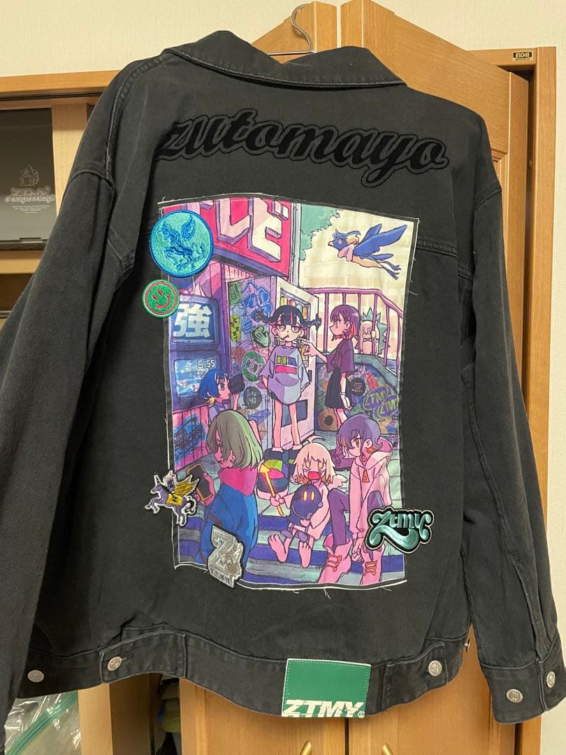 ZUTOMAYO ブラックデニムジャケット