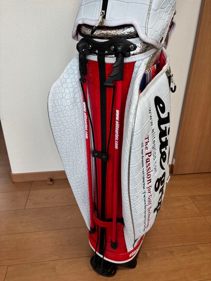ゲン★高級レア限定品★超お洒落elite grips キャディバッグ