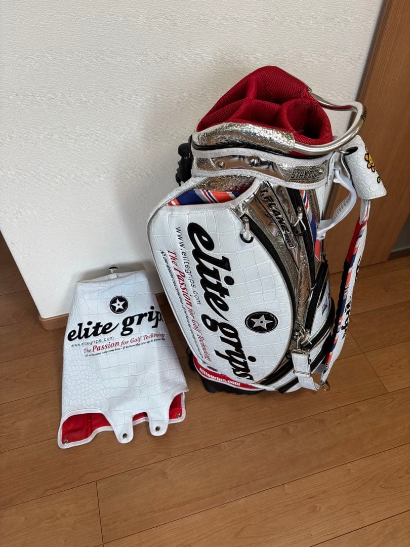 ゲン★高級レア限定品★超お洒落elite grips キャディバッグ