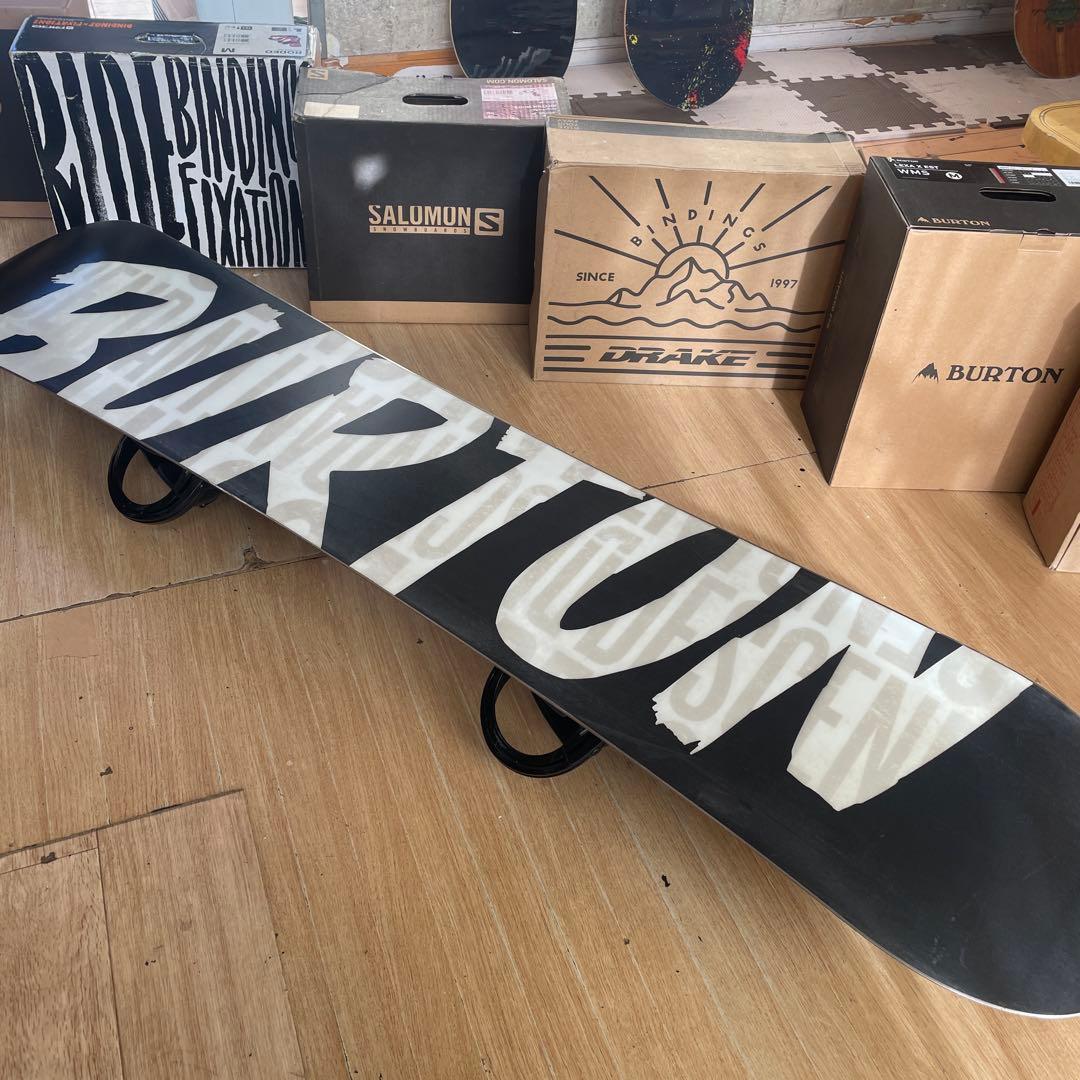 BURTON×HEAD　バートン　スノーボード　ヘッド　バインディング付