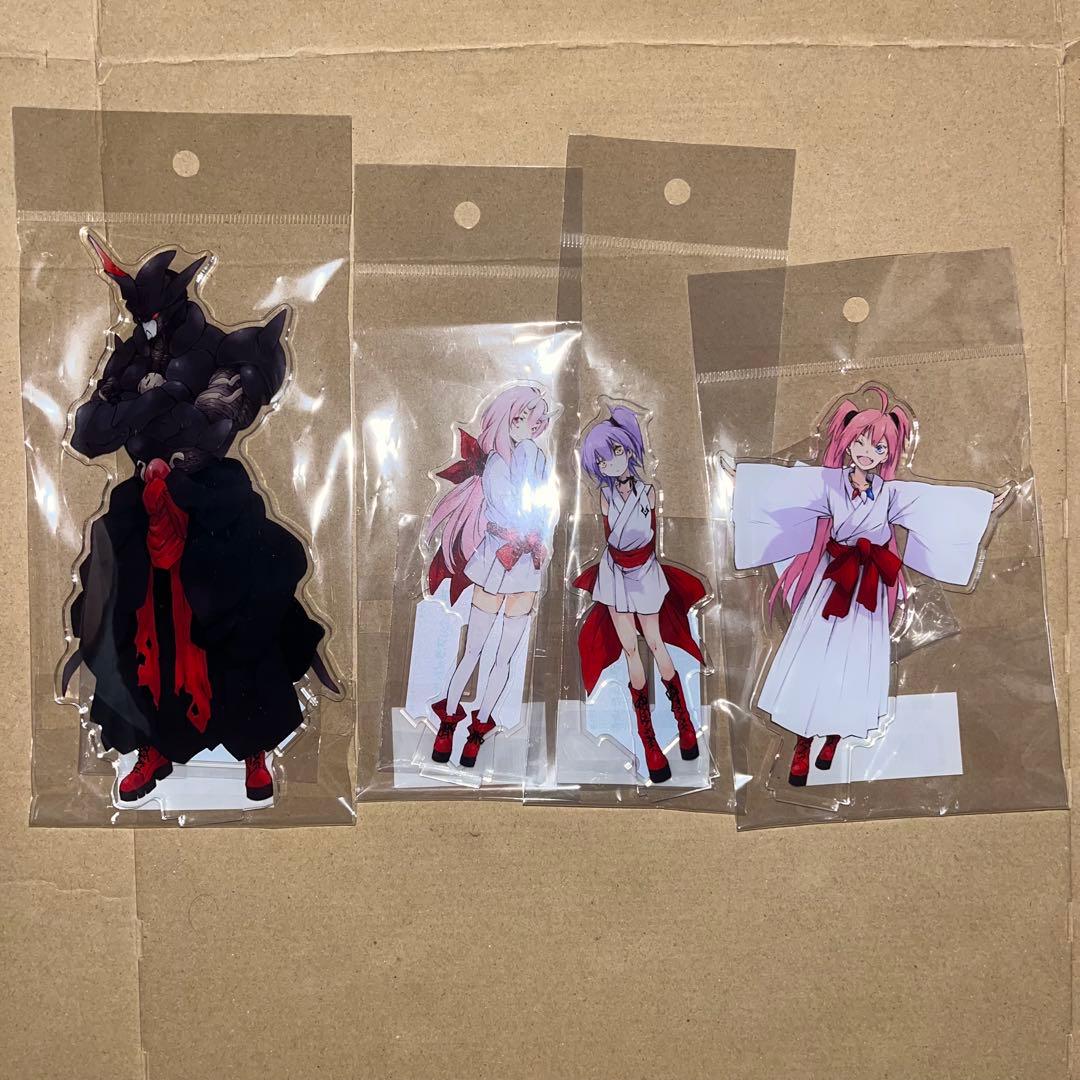 【ガチ最終値下げ】転生したらスライムだった件 完結記念アクリルスタンド7種セット