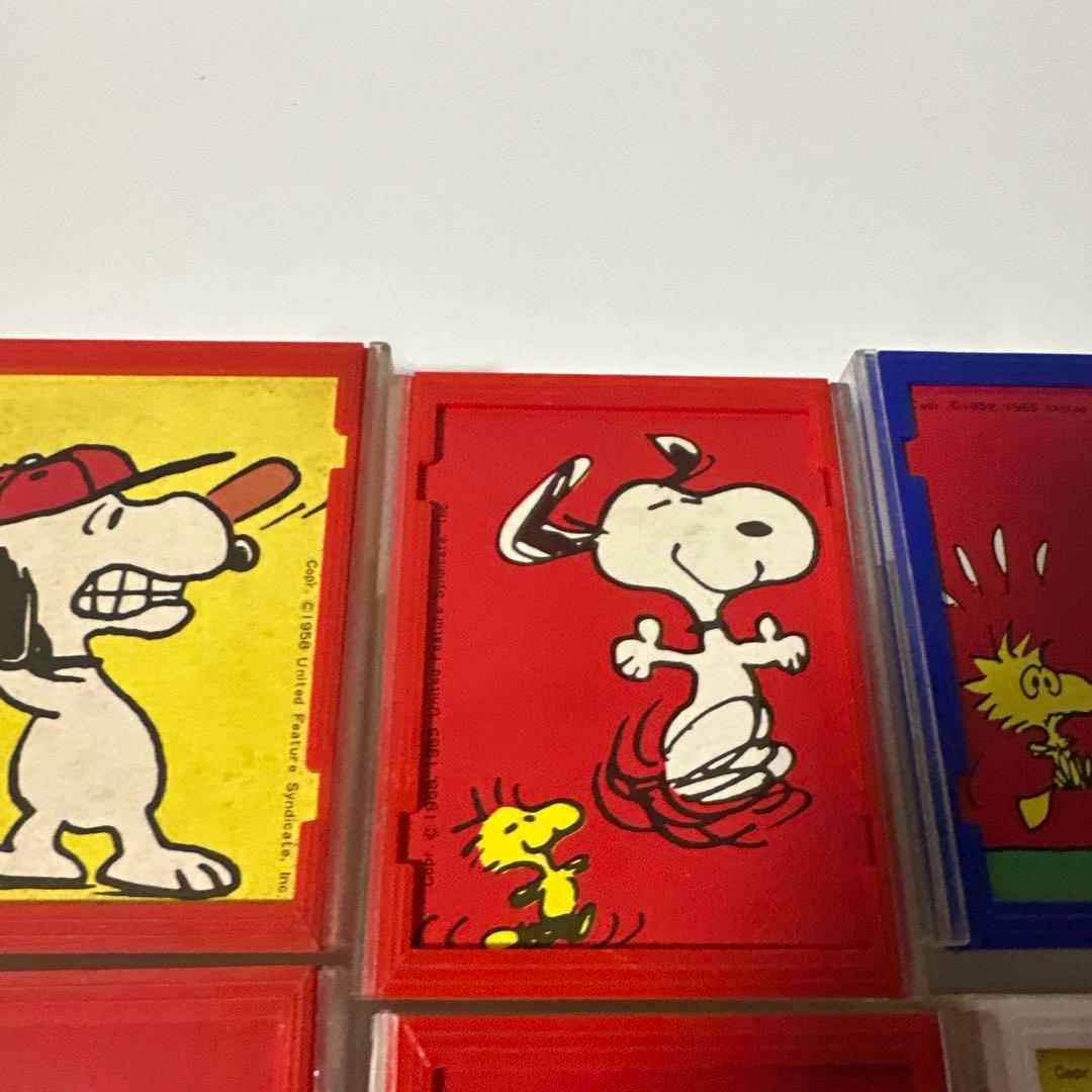 【希少ヴィンテージ】スヌーピー 森永チャミーチョコレート 空き箱 12個