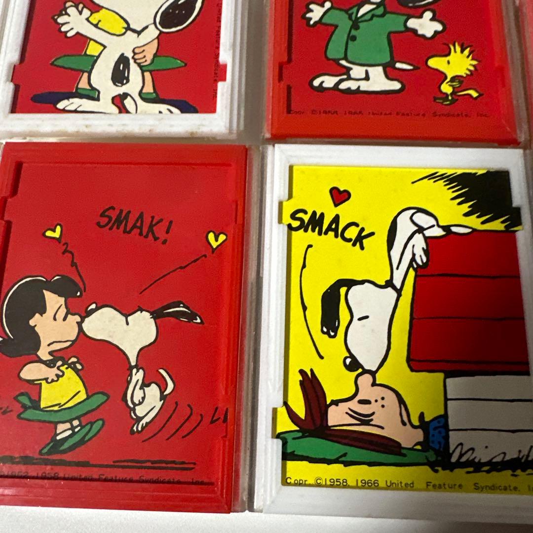 【希少ヴィンテージ】スヌーピー 森永チャミーチョコレート 空き箱 12個