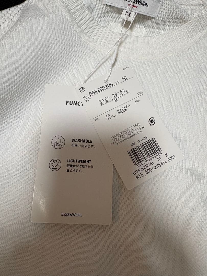 Black&White メンズ ゴルフ ベスト M