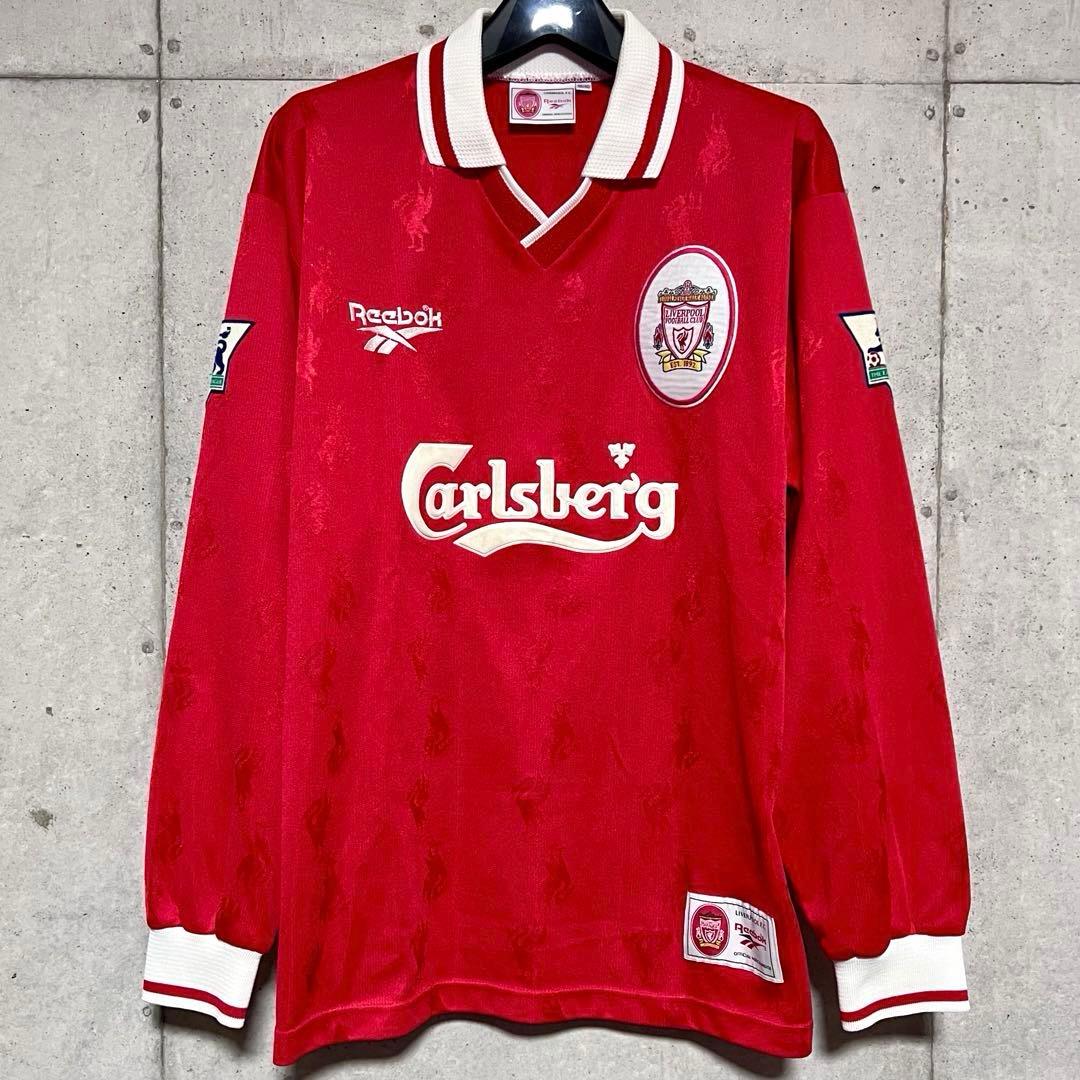 【当時物/長袖】96/97 リヴァプールFC ♯18 オーウェン【Lサイズ相当】