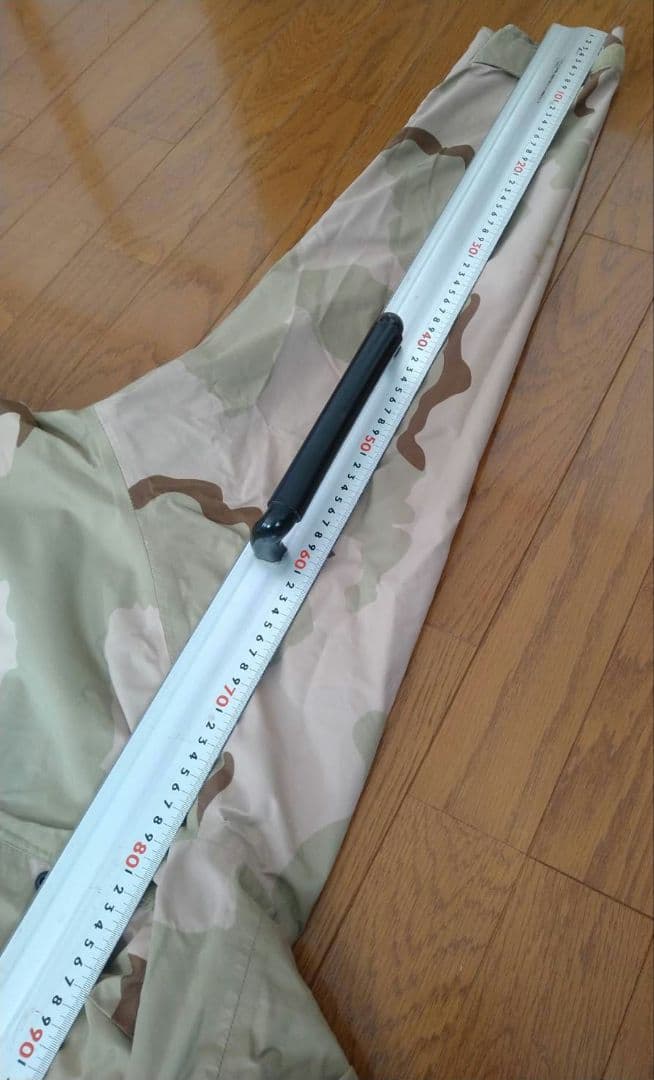 迷彩 フード付きリバーシブル レインスーツ 上下セット