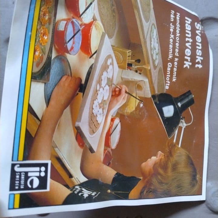 Jie Gantofta ジイ・ガントフタ リンゴの木 陶板 SWEDEN 新品