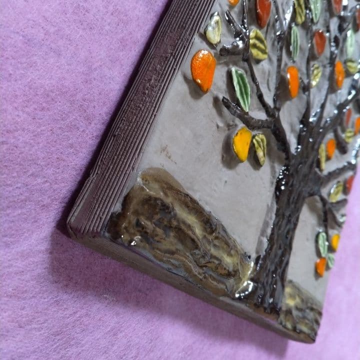 Jie Gantofta ジイ・ガントフタ リンゴの木 陶板 SWEDEN 新品