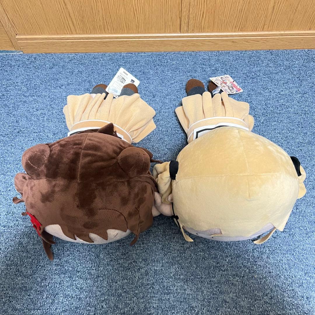 バンドリ　メガジャンボ寝そべりぬいぐるみ　戸山香澄　市ヶ谷有咲　セット