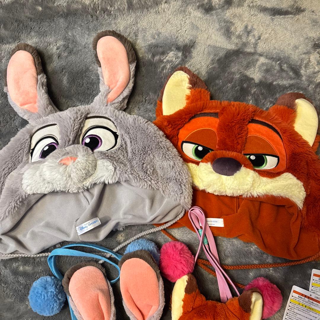 ズートピア ジュディ ニック ファンキャップ ポシェット リング