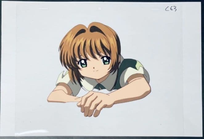 劇場版カードキャプターさくら　セル画　動画　背景コピー　レイアウトコピー　セット