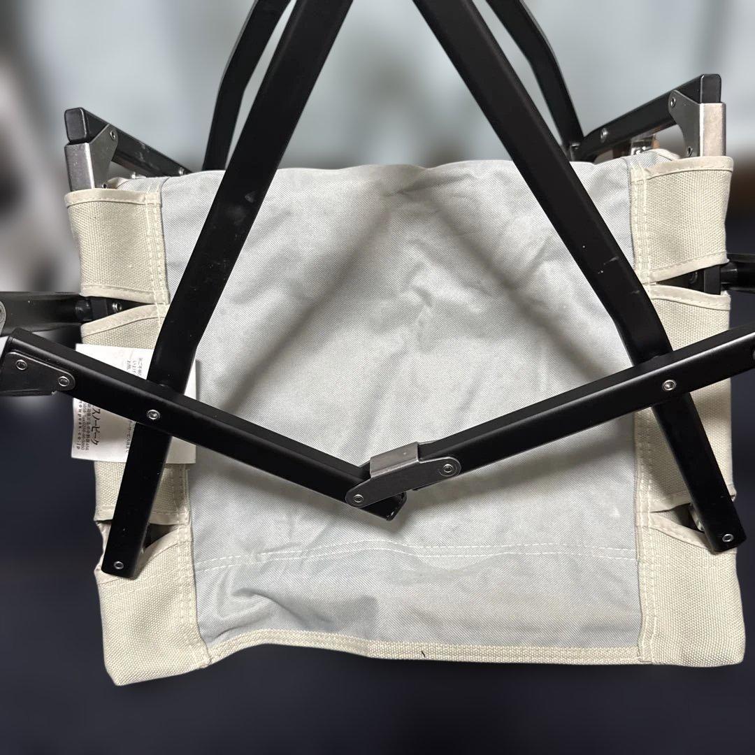  Peak ローチェア ショート LV-093IV アイボリー 収納袋付
