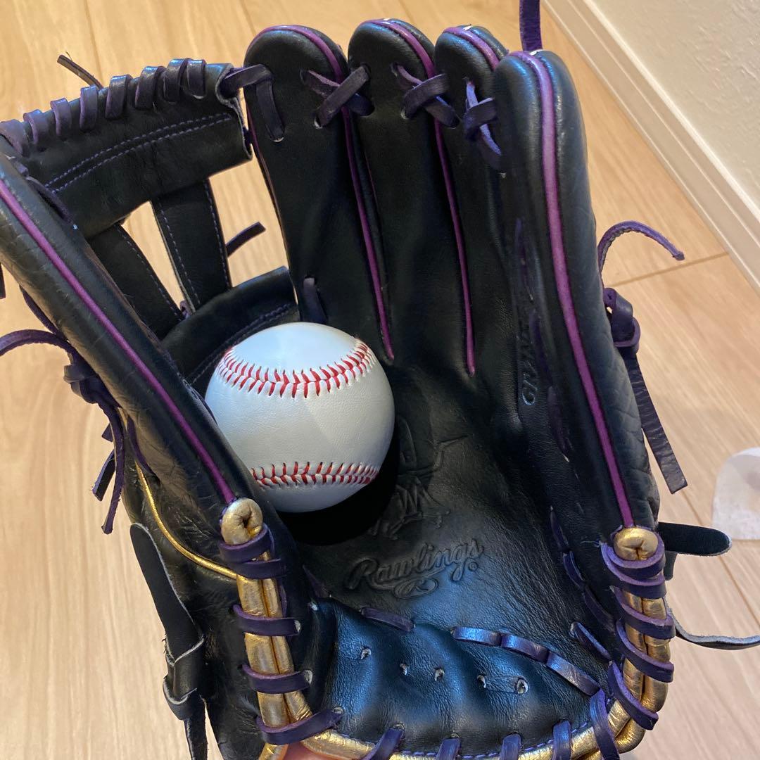 Rawlings ローリングス　軟式グローブ 岡本モデル　限定　クロコ