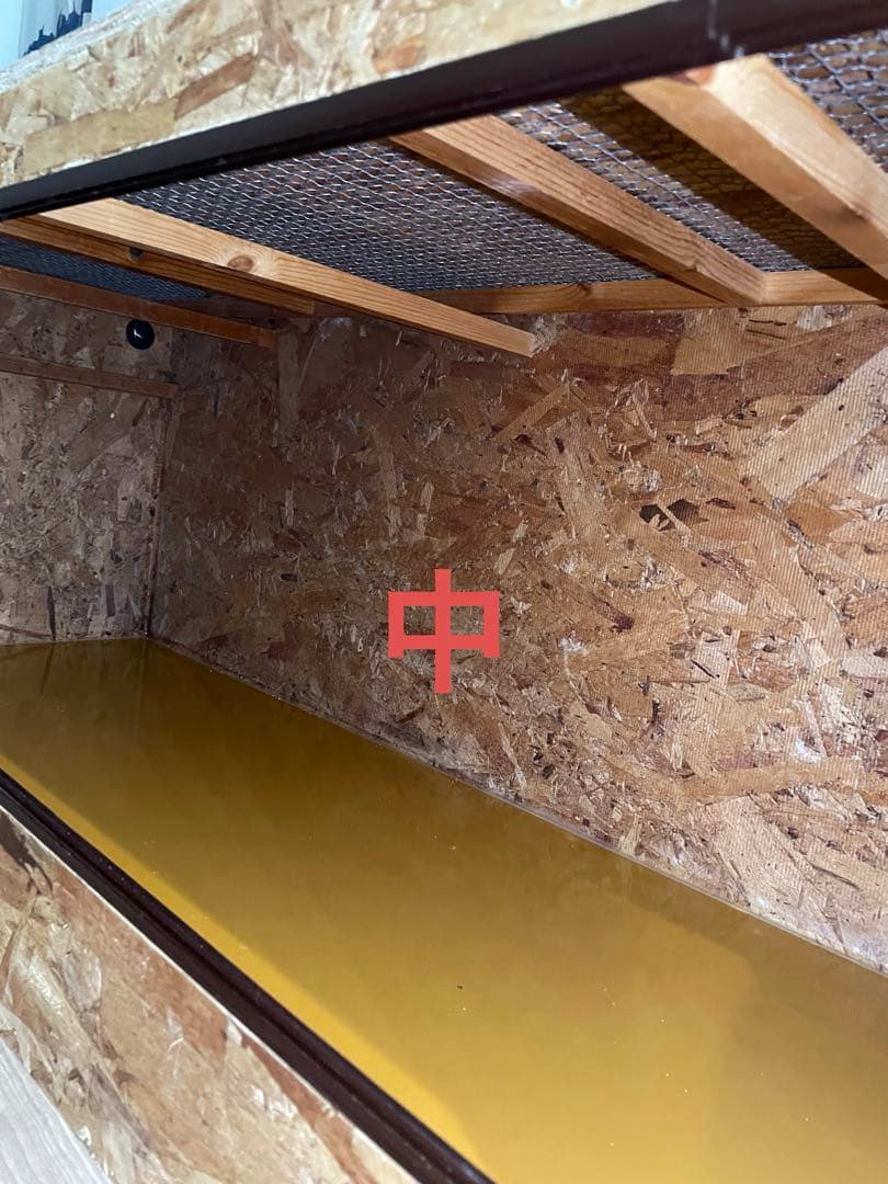 爬虫類　木製ケージ　ハンドメイド品