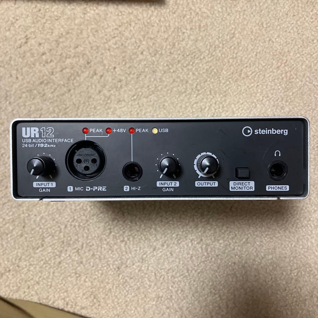 steinberg UR12 USBオーディオインターフェイス