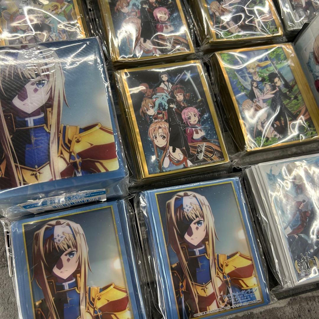 〈新品未開封〉スリーブ デッキホルダー SAO まとめ売り