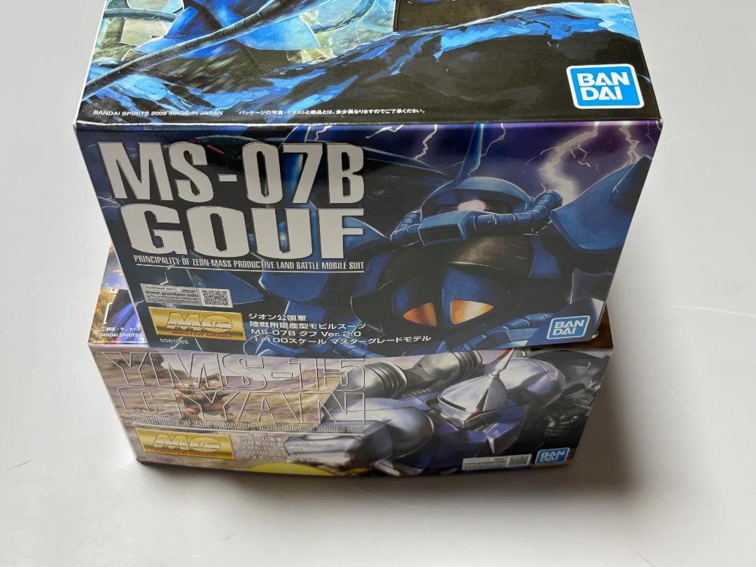 【宇宙世紀ジオン軍MG4点】シャア専用ザク シャア専用ズゴック グフ ギャン