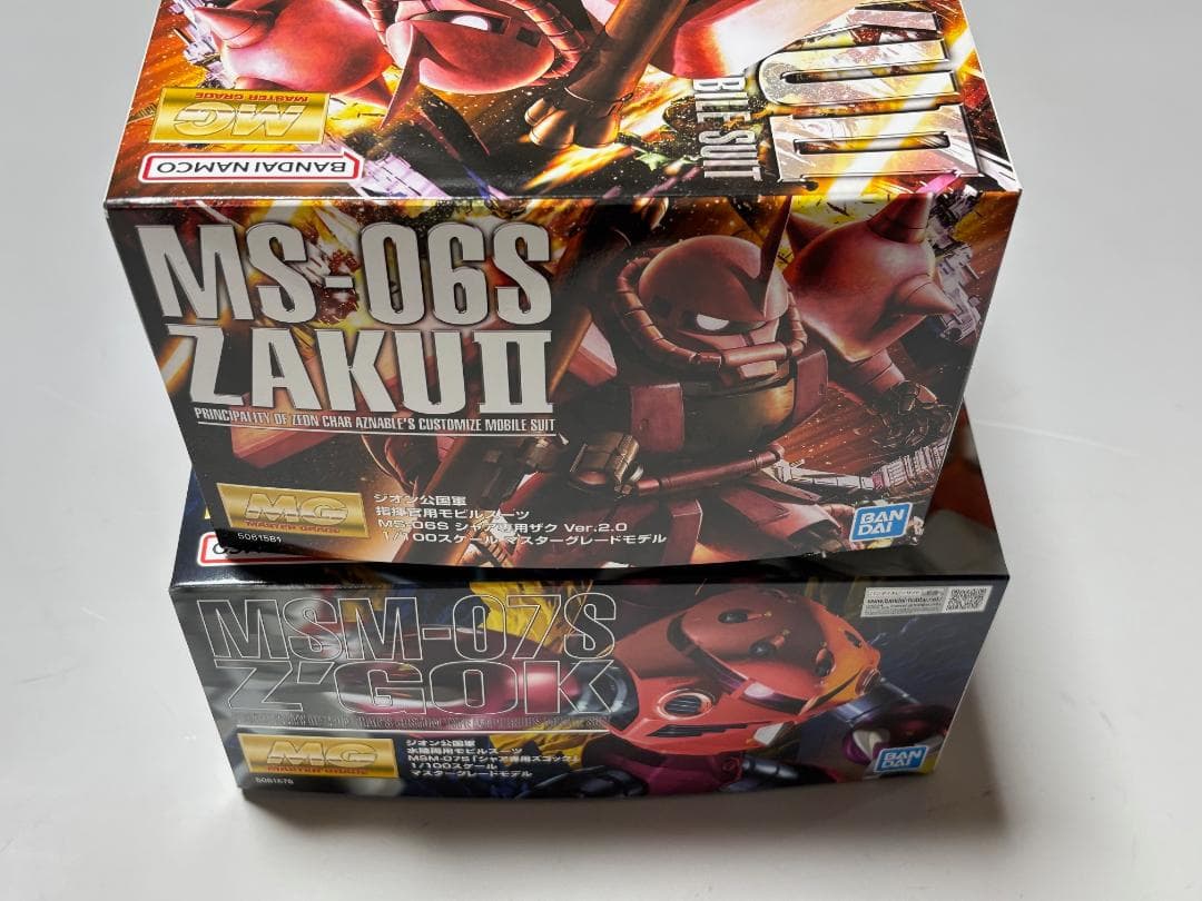 【宇宙世紀ジオン軍MG4点】シャア専用ザク シャア専用ズゴック グフ ギャン