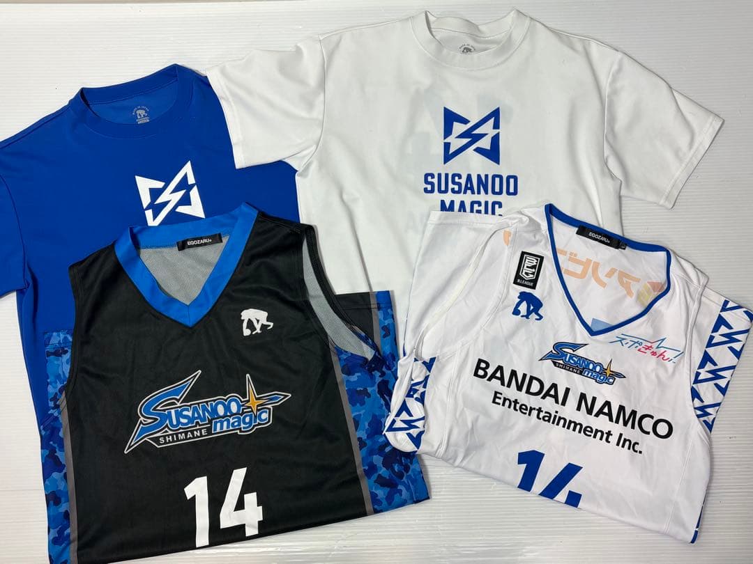 島根 スサノオマジックユニフォーム Tシャツ 杉浦 佑成選手 14 Lサイズ