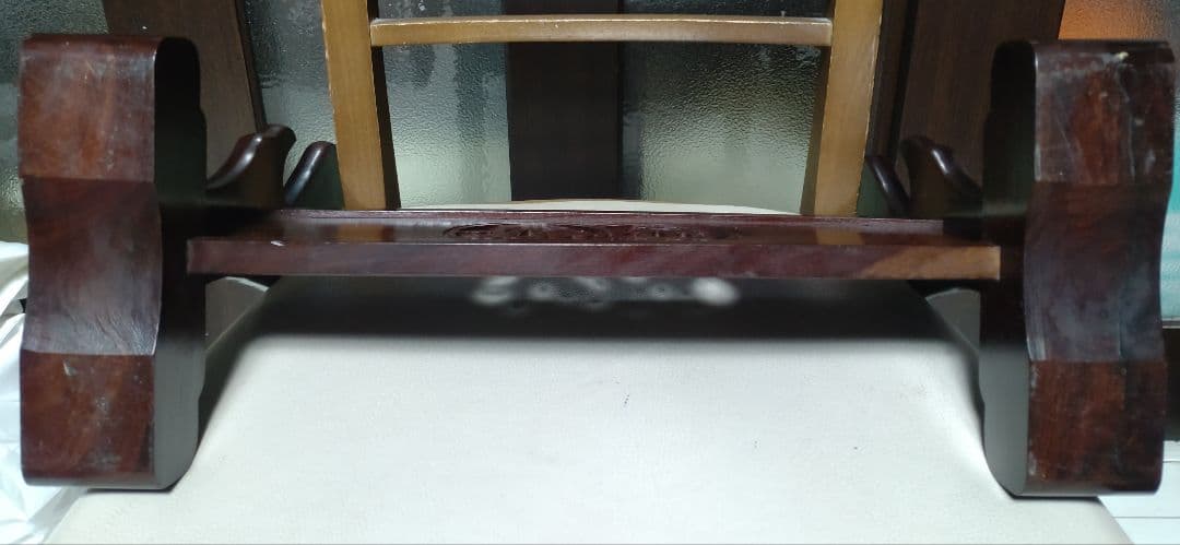 刀掛け 三本掛け 透かし彫り 武具 骨董品