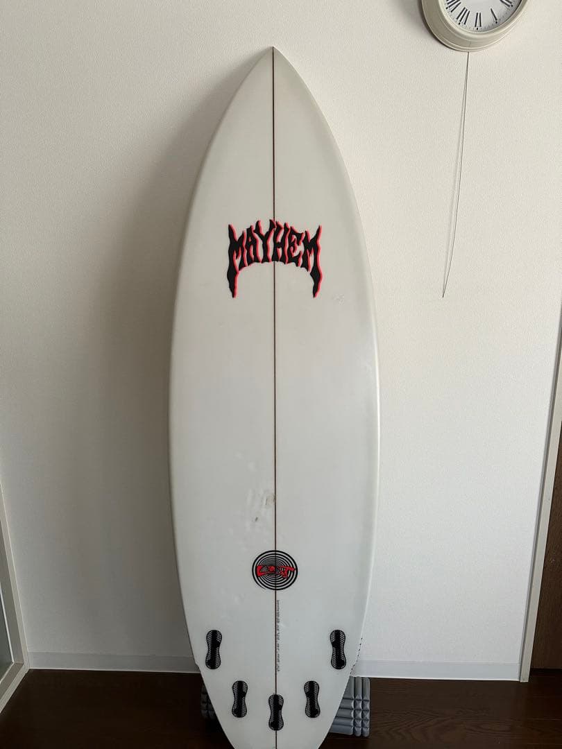 MAYHEM RAD RIPPER ショートボード ホワイト