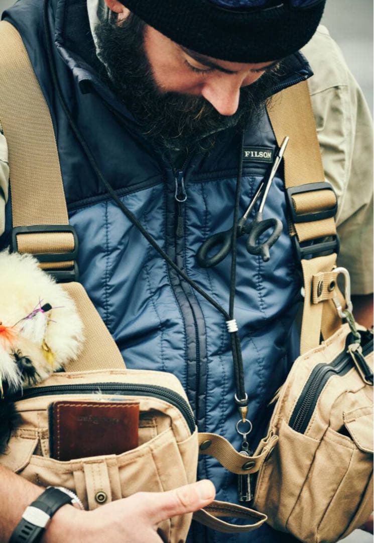 FILSON フィッシングベスト ベージュ