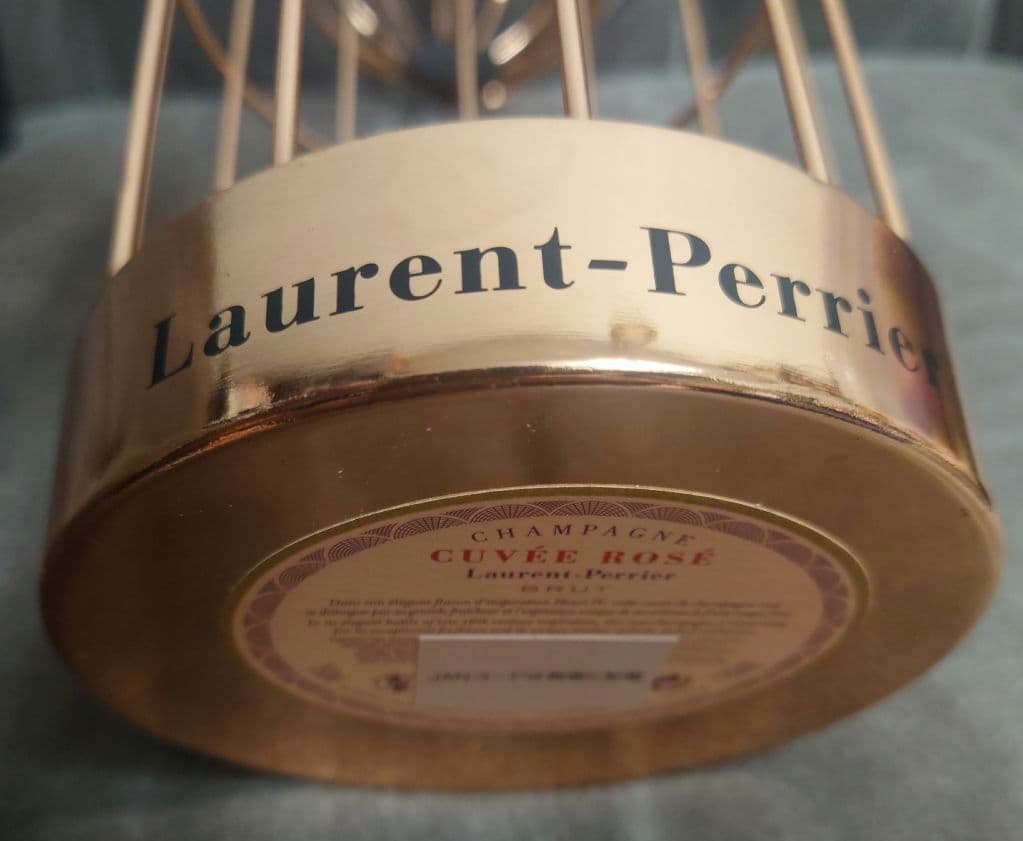 ローランペリエ ロゼ 750ml 限定専用ケース 未開封 ピンクゴールド 鳥かご